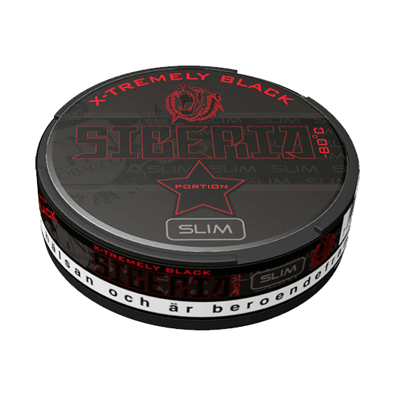 Siberia Black Slim Original Portion