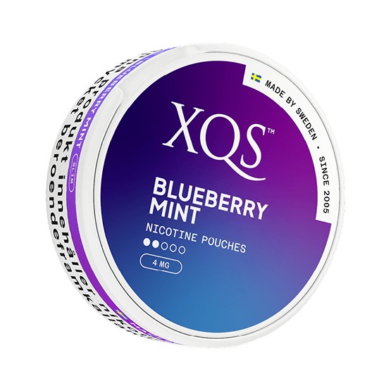 XQS Blueberry Mint Light All White Portion