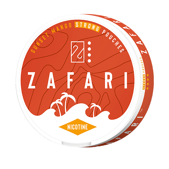 Zafari Sunset Mango 10mg Slim All White Portion