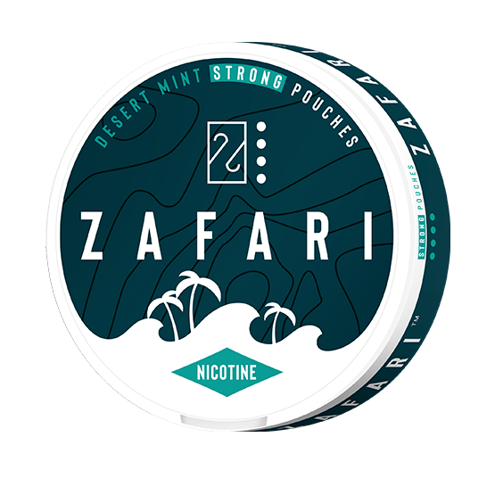 Zafari Desert Mint 10mg Slim All White Portion