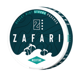 Zafari Desert Mint 10mg Slim All White Portion