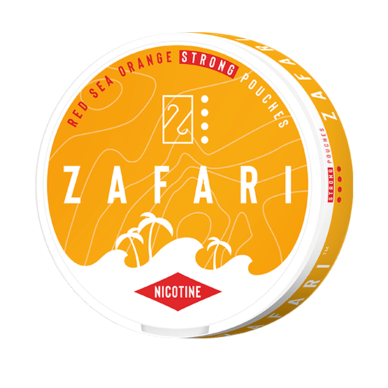 Zafari Red Sea Orange 10mg Slim All White Portion