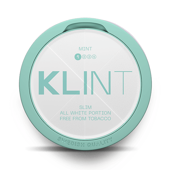 Klint Mint Slim All White Portion