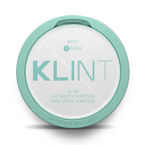 Klint Mint Slim All White Portion