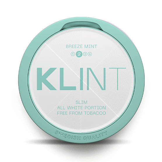 Klint Breeze Mint Slim All White Portion
