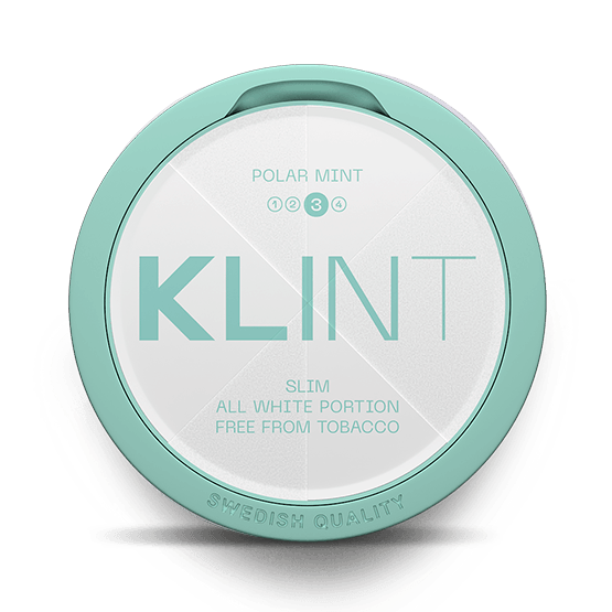 Klint Polar Mint Slim All White Portion