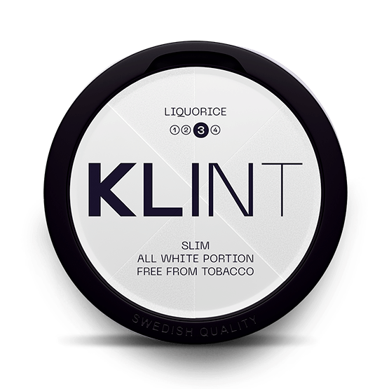 Klint Liquorice Slim Strong All White Portion