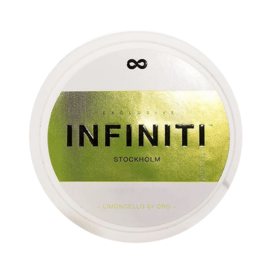 Infiniti Limoncello Di Oro Slim Extra Strong All White Portionn