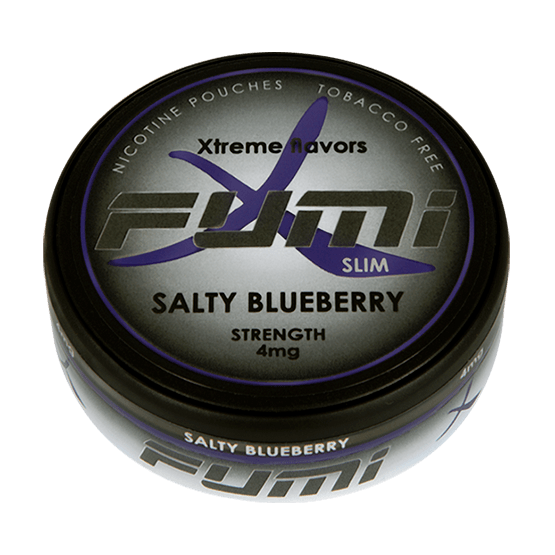 Fumi Salty Blueberry Slim All White Portion