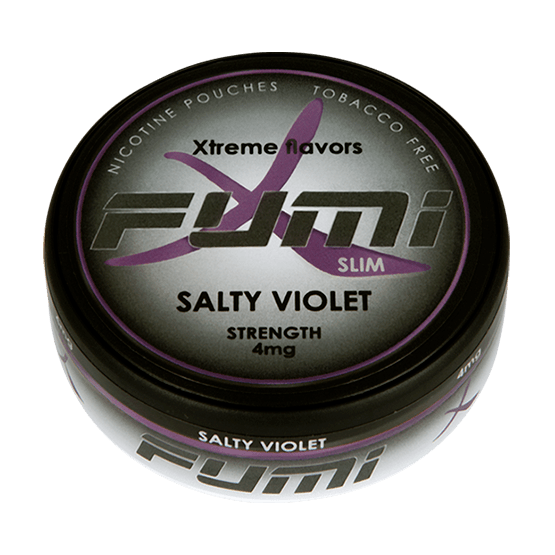 Fumi Salty Violet Slim All White Portion