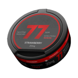 77 Strawberry Slim Extra Strong All White Portion