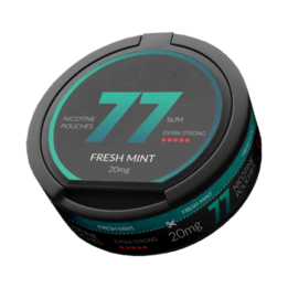 77 Fresh Mint Slim Extra Strong All White Portion