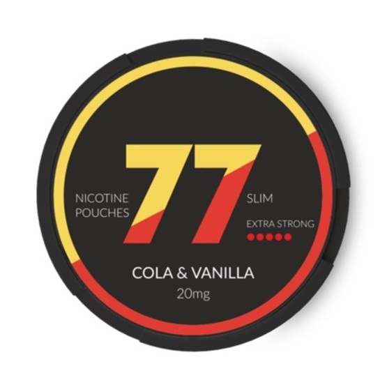 77 Cola & Vanilla Slim Extra Strong All White Portion