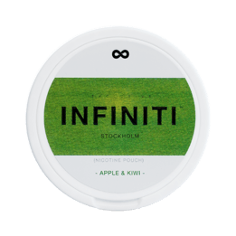 Infiniti Apple-Kiwi Slim Extra Strong All White Portion