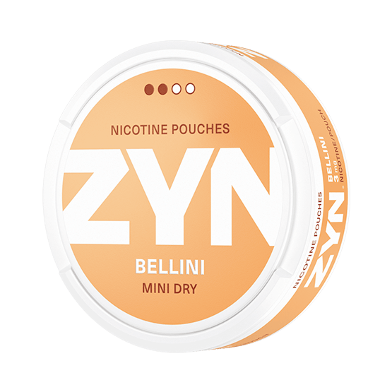 Zyn Dry Bellini Mini Light All White Portion
