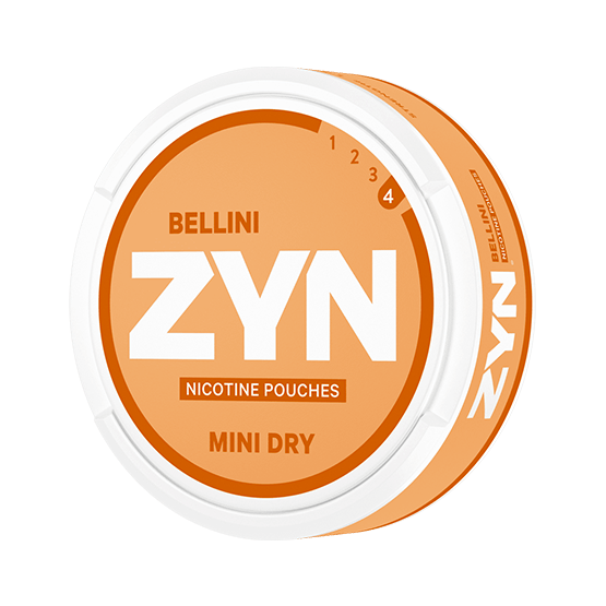 Zyn Dry Bellini Mini Normal All White Portion