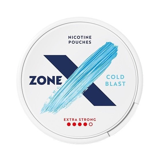zoneX Cold Blast Slim Extra Strong All White Portion