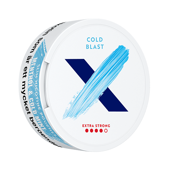 ZONE X Cold Blast Slim Extra Strong All White Portion