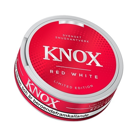 Knox Red White Portion Limited Edition