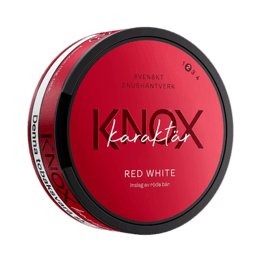 Knox Red White Portion Limited Edition