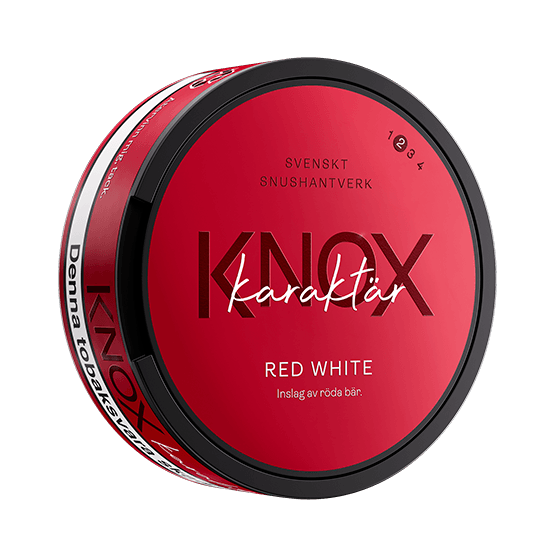 Knox Red White Portion Limited Edition