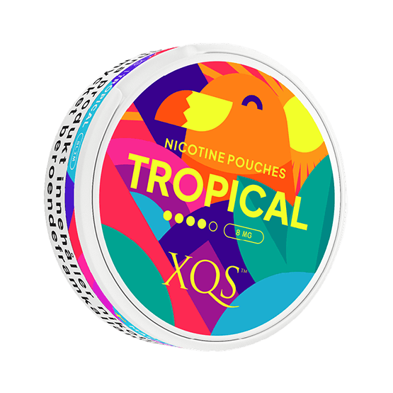 XQS Tropical Slim Extra Strong All White Portion