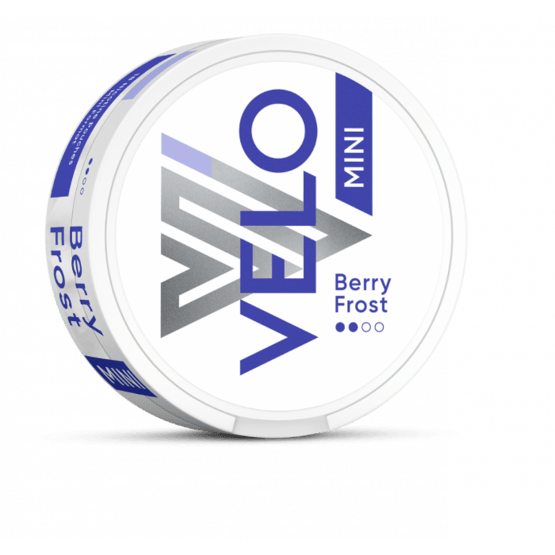 Velo Berry Frost Mini 6mg All White Portion