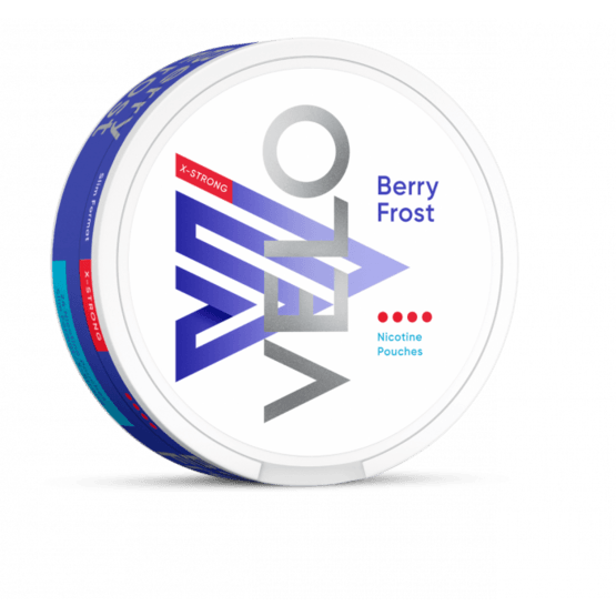 Velo Berry Frost X-Strong 10.9mg All White Portion