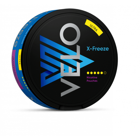 Velo X-Freeze Ultra 15mg All White Portion