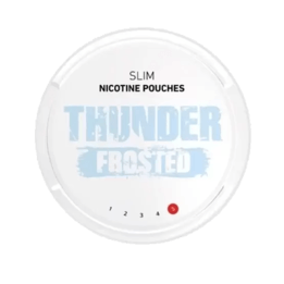 Thunder Frosted Slim Extra Strong All White Portion