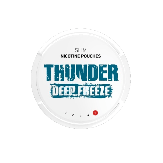 Thunder Deep Freeze Slim Extra Strong All White Portion