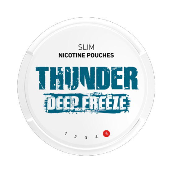 Thunder Deep Freeze Slim Extra Strong All White Portion