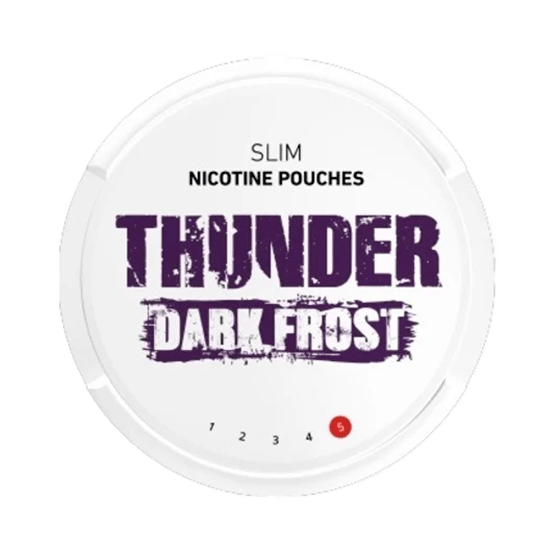 Thunder Dark Frost Slim Extra Strong All White Portion