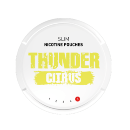 Thunder Citrus Slim Extra Strong All White Portion