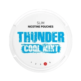Thunder Cool Mint Slim Strong All White Portion