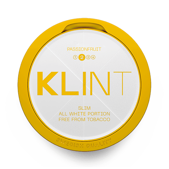 Klint Passionfruit Slim All White Portion