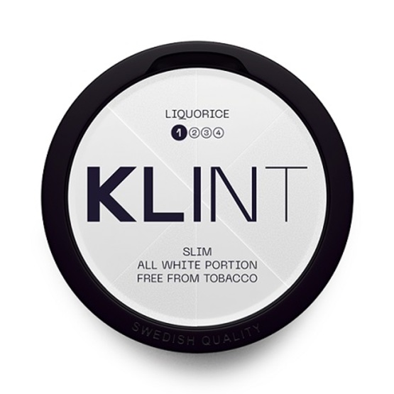 Klint Liquorice #1 Slim All White Portion