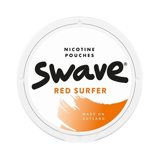 Swave Red Surfer Slim Extra Strong All White Portion