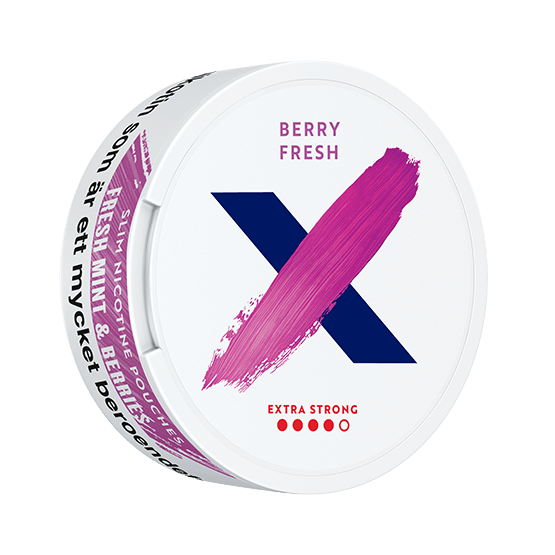 X Berry Fresh Slim Extra Strong