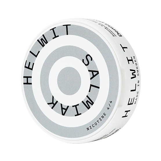 Helwit Salmiak Slim All White Portion