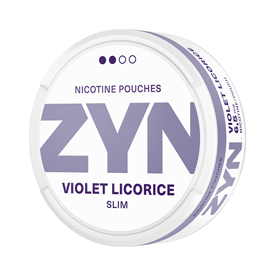ZYN Violet Licorice Slim All White Portion