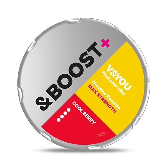 V&YOU &BOOST+ Cool Berry Slim All White Portion