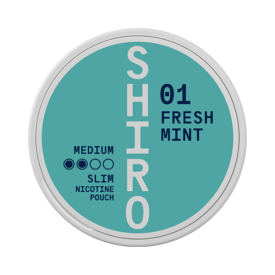 Shiro #01 Fresh Mint Slim All White Portion