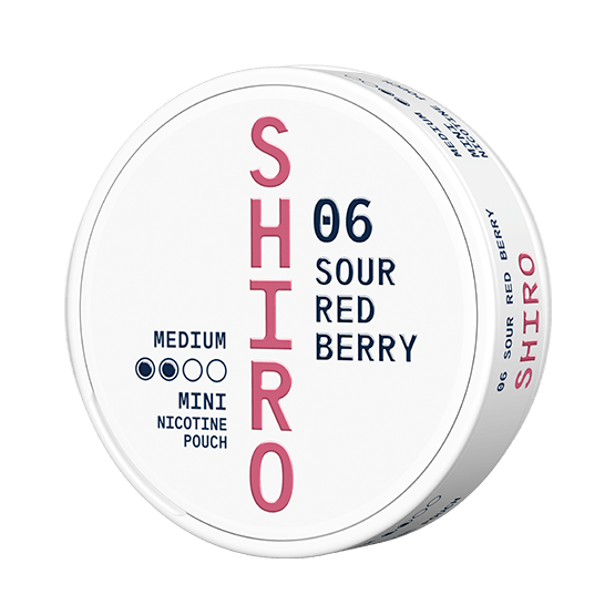 Shiro #06 Sour Red Berry Mini All White Portion