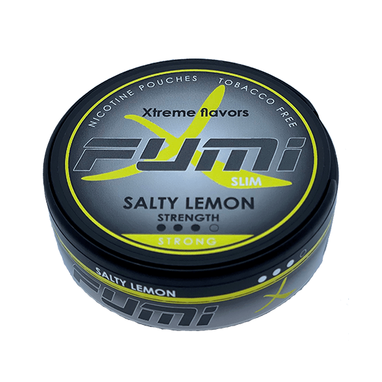 Fumi Salty Lemon Slim Extra Strong All White Portion