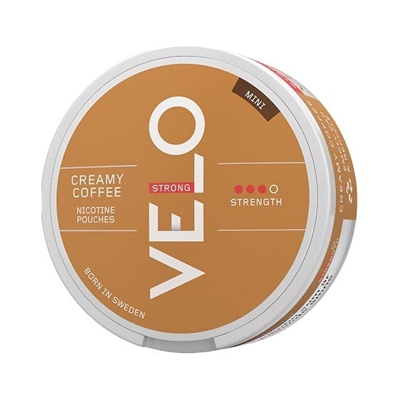 Velo Creamy Coffee Mini Strong All White Portion