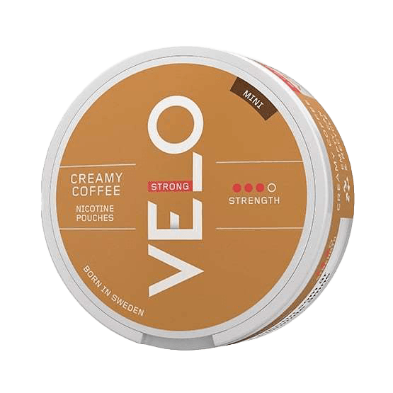 Velo Creamy Coffee Mini Strong All White Portion