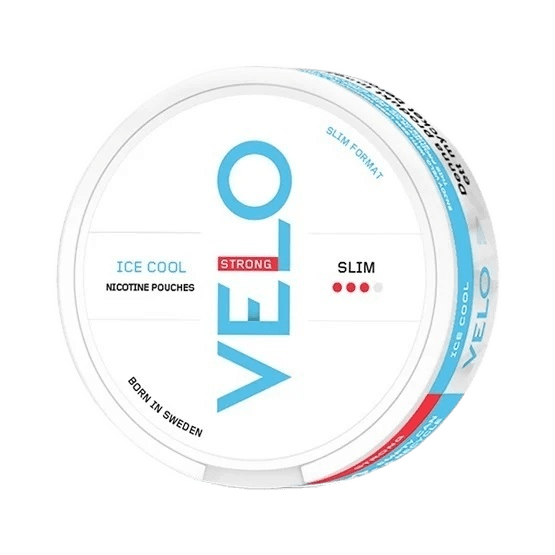 Velo Ice Cool Mint Slim Strong All White Portion