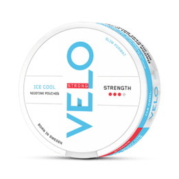 Velo Ice Cool Mint Slim Strong All White Portion