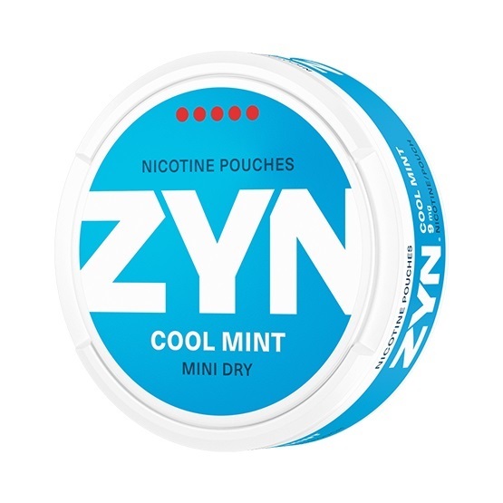 Zyn Cool Mint Mini Dry Super Strong All White Portion